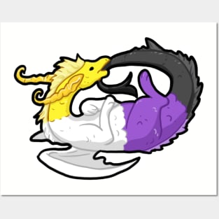 Nonbinary Pride Posters and Art